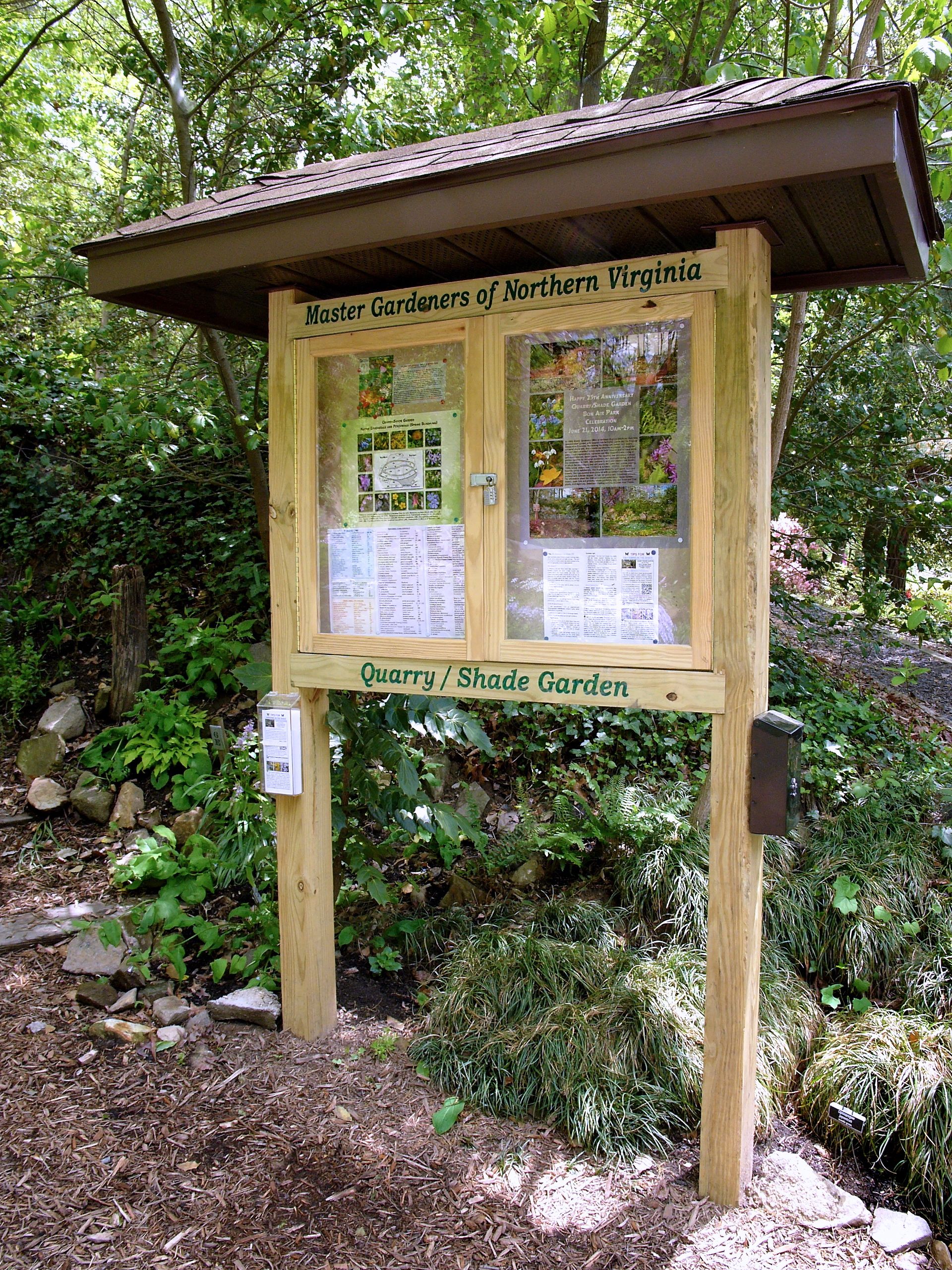 Shade Garden Display Case