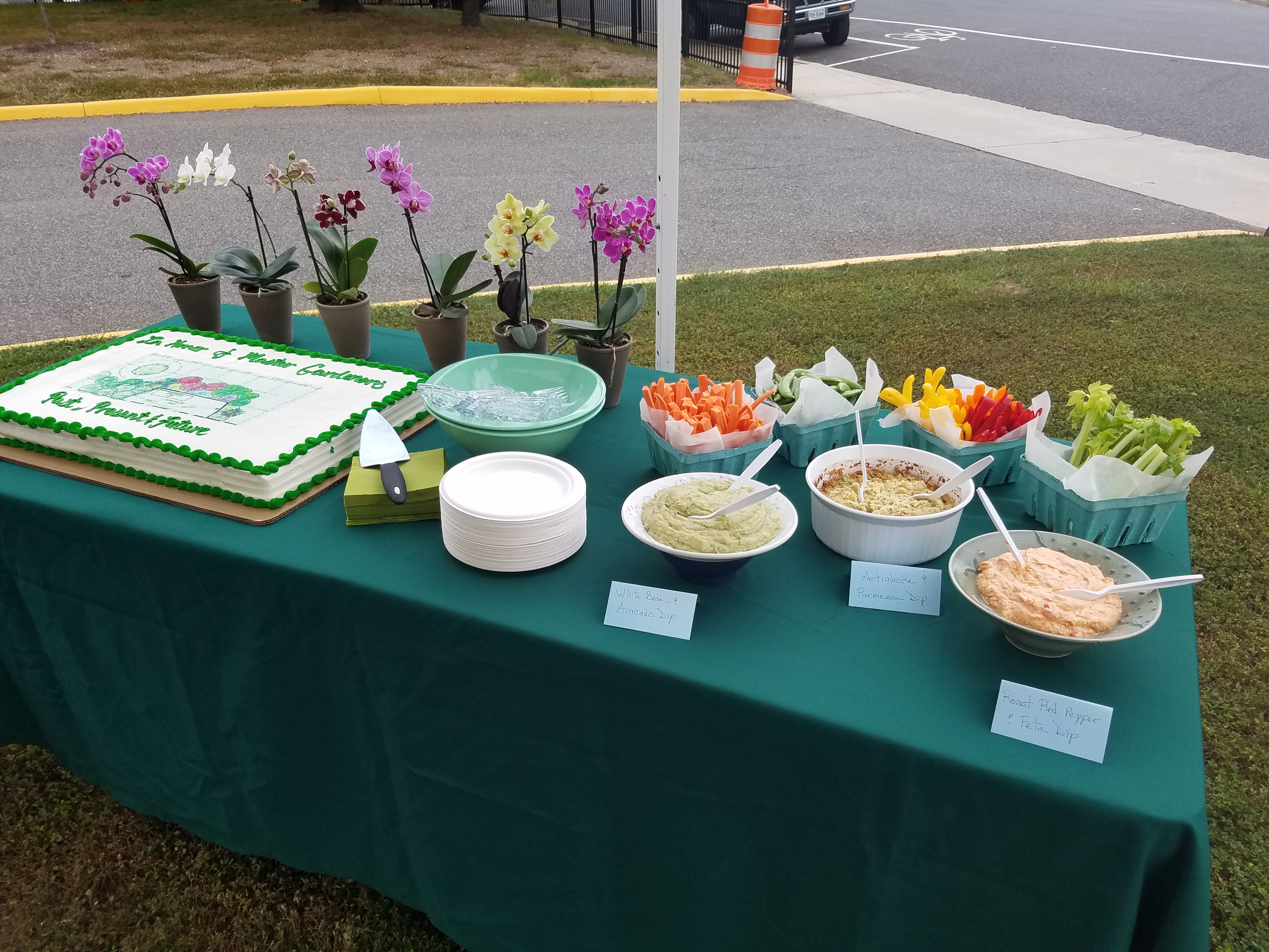 Tribute Bench Dedication Refreshments