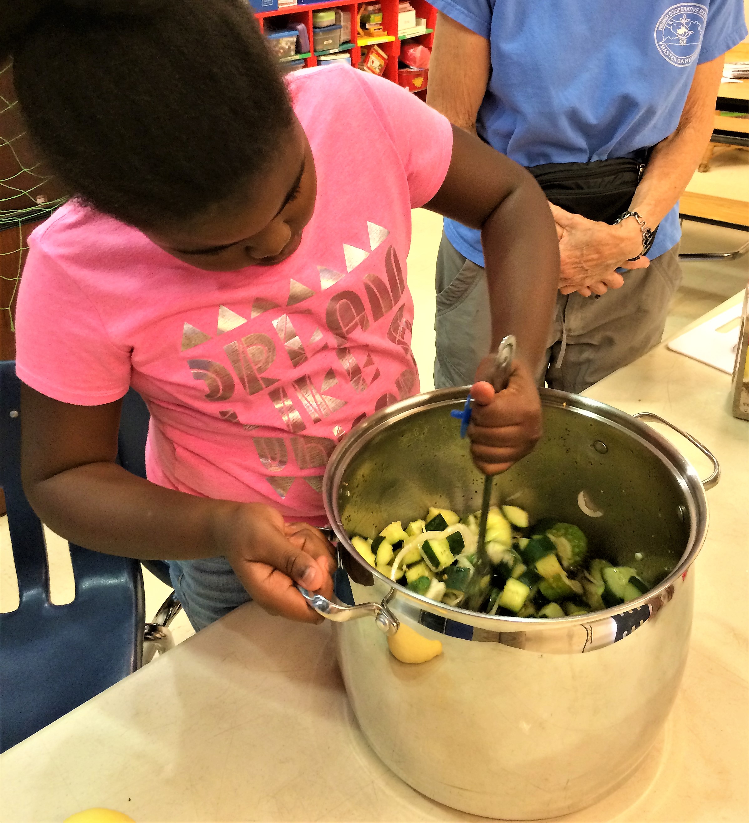 Hard work stirring