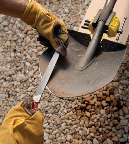 Winter tool Care - sharpening.