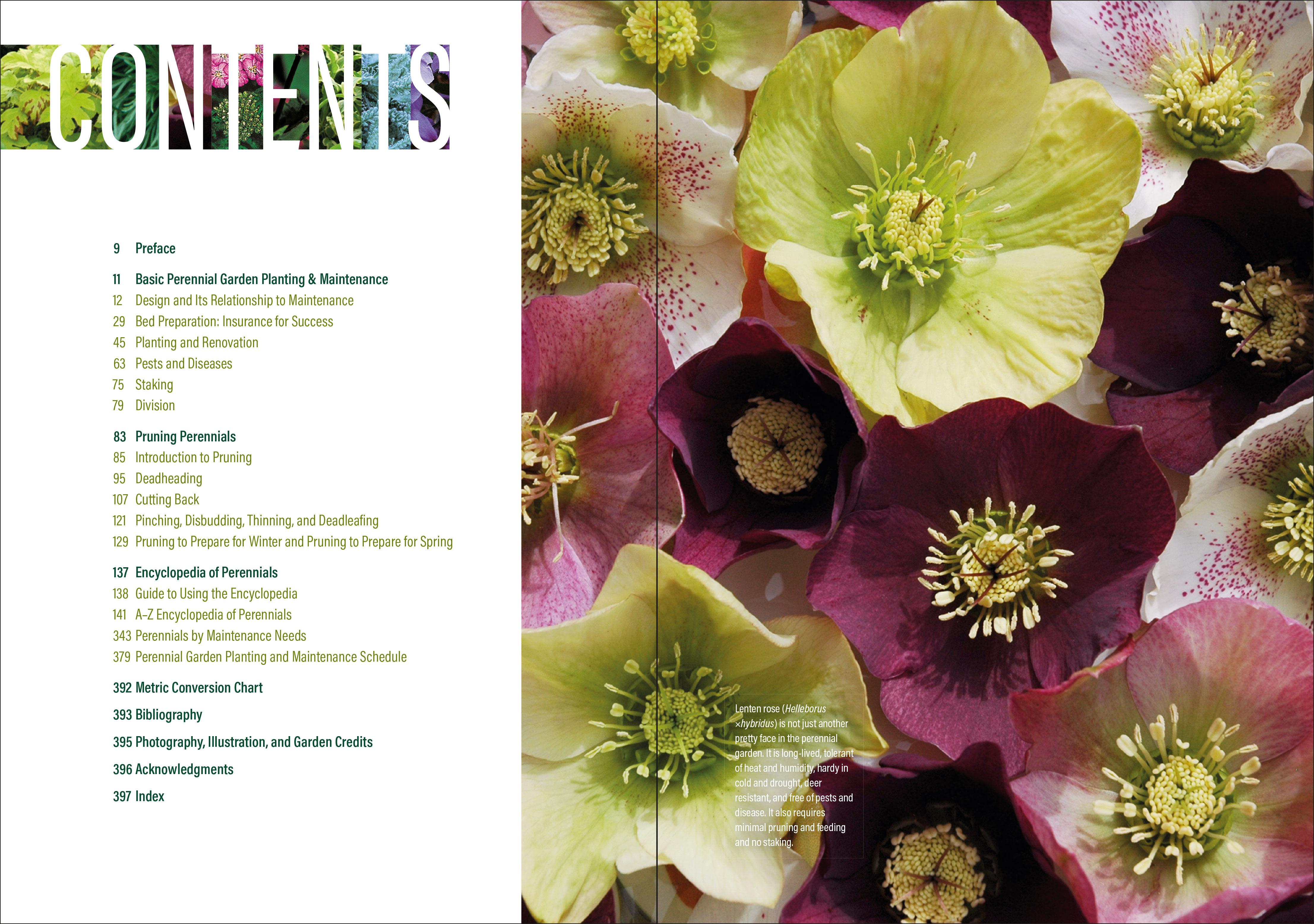The Well-Tended Perennial Garden 2017 Edition Contents