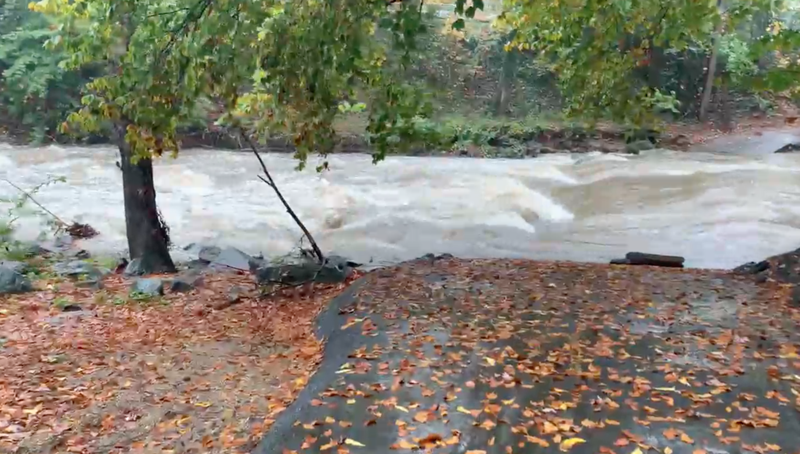 Four Mile Run flooding