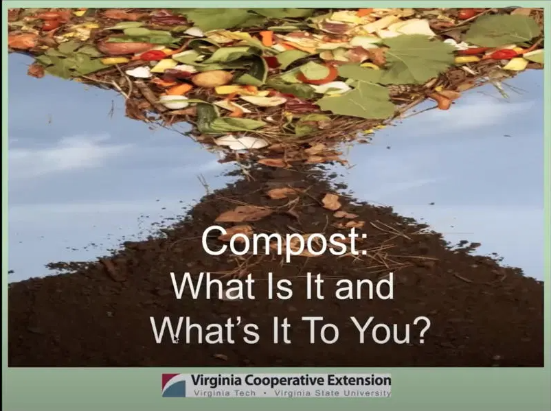 Compost: What is it and What's it to you? title slide