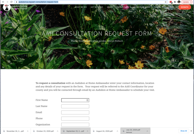 AAH Consultation Request Form