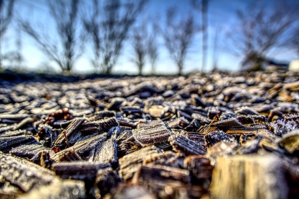 Wood mulch