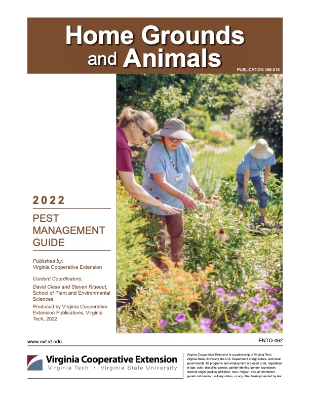 Home, Grounds, and Animals: 2022 Pest Management Guide