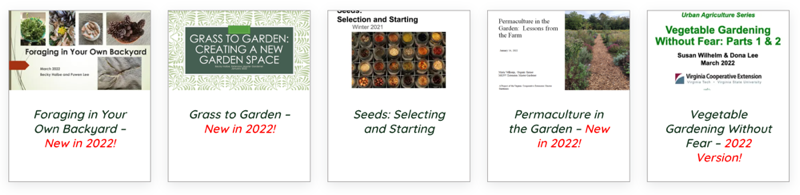 screen shot of classes available online