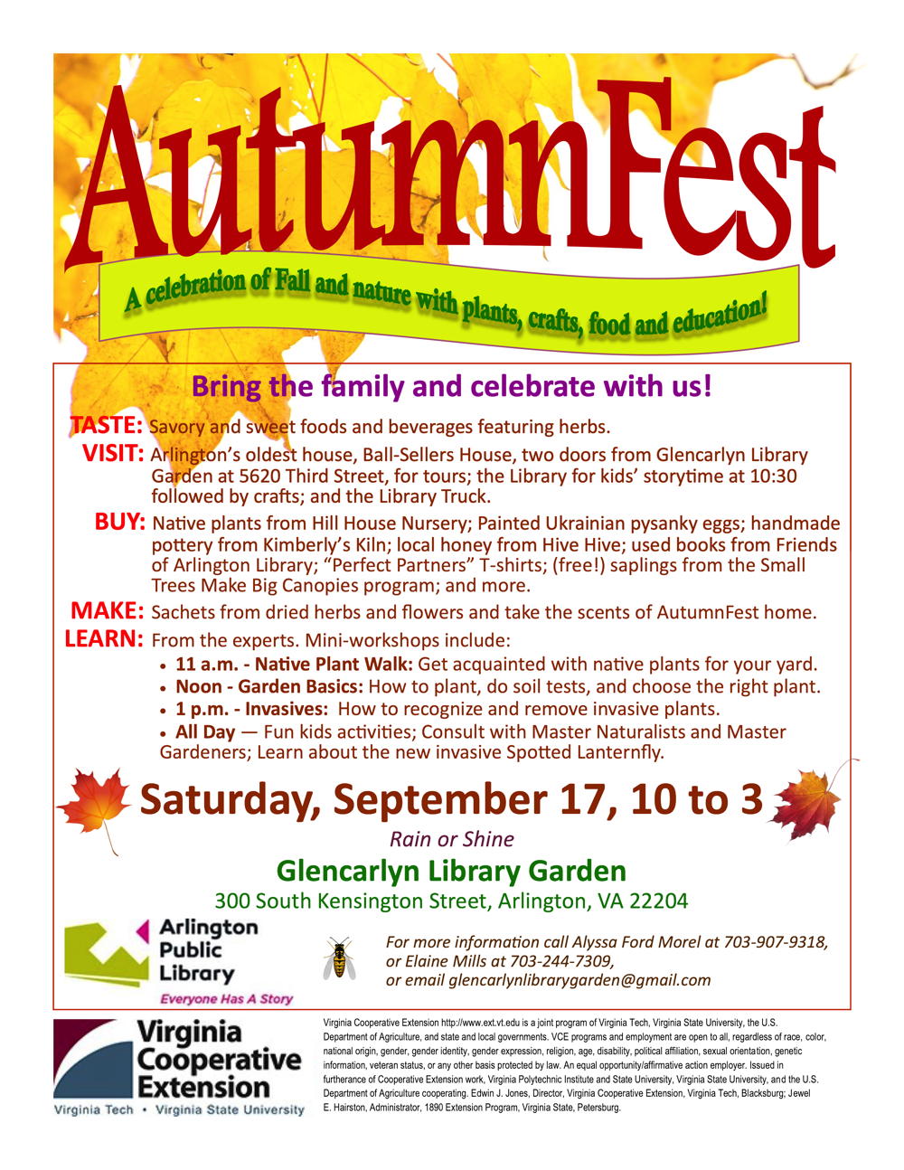 AutumnFest 2022 Flyer