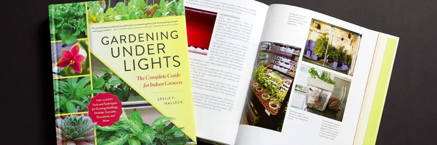 Gardening Under Lights:
The Complete Guide for Indoor Growers
by Leslie F. Halleck