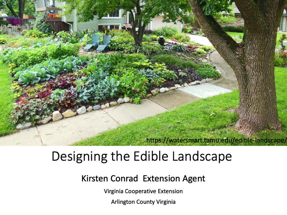 Edible Landscaping Cover Slide