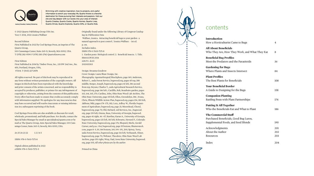 table of contents