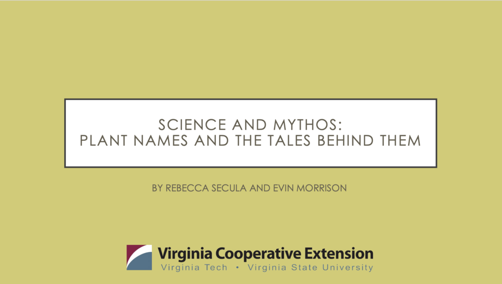 Science and mythos