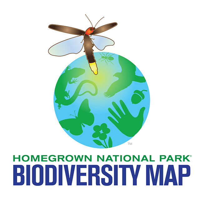 Homegrown National Park Biodiversity Map Logo