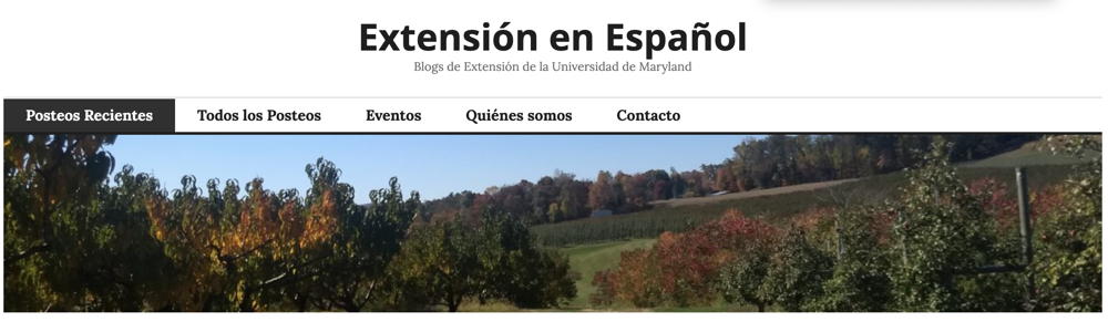 Extensión en Español - Blogs de Extensión de la Universidad de Maryland