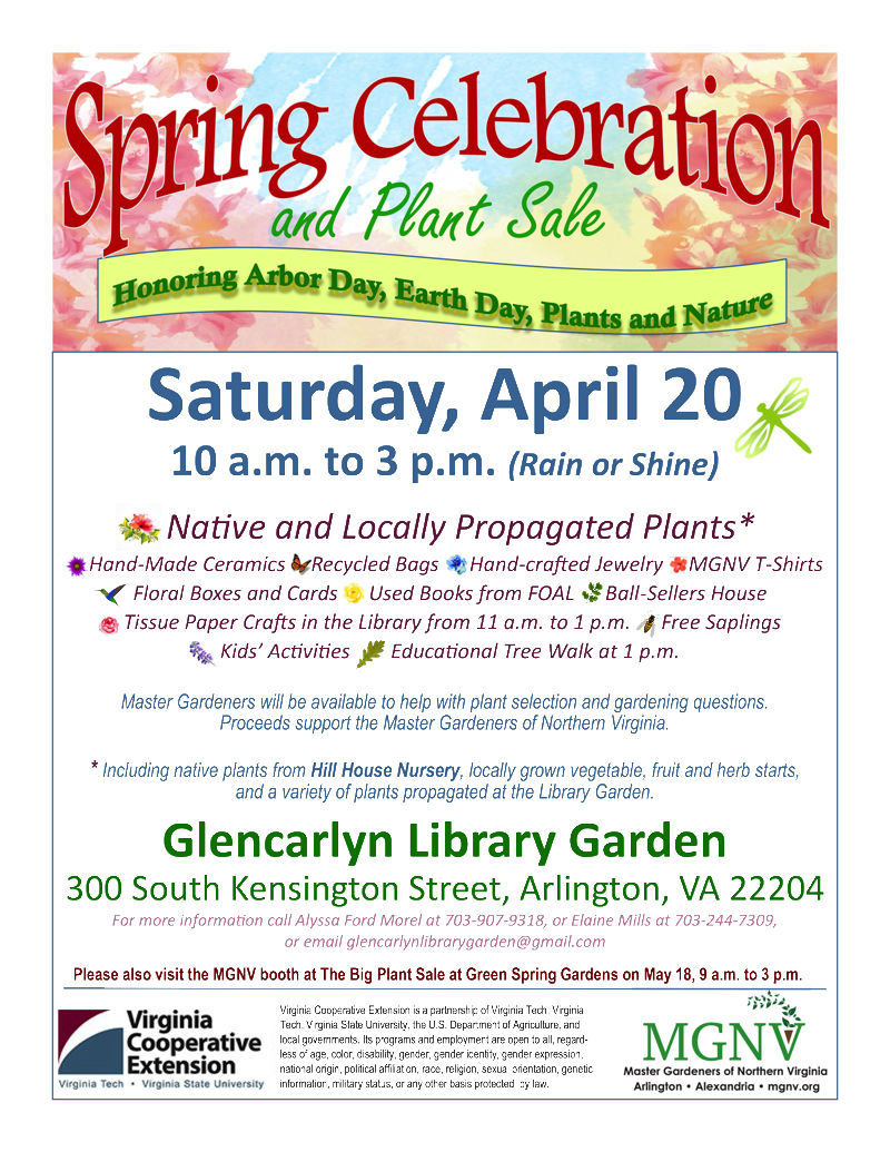 Glencarlyn Spring Celebration Flyer