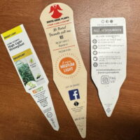 Houseplant information tags