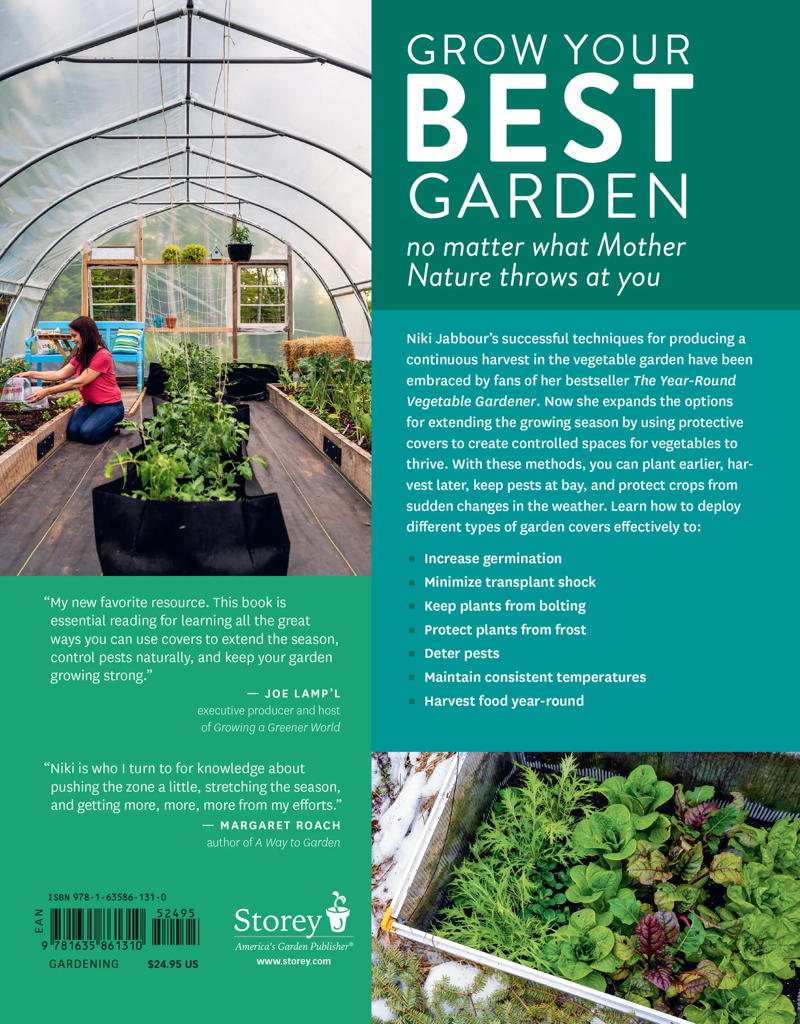 Growing under cover book image - backfront