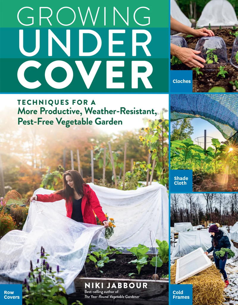 Growing under cover book image - front
