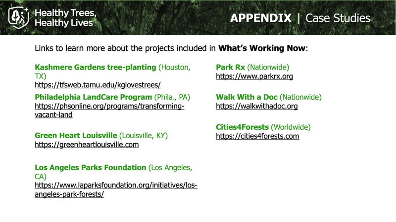 Appendix slide