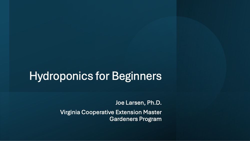 Hydroponics for Beginners