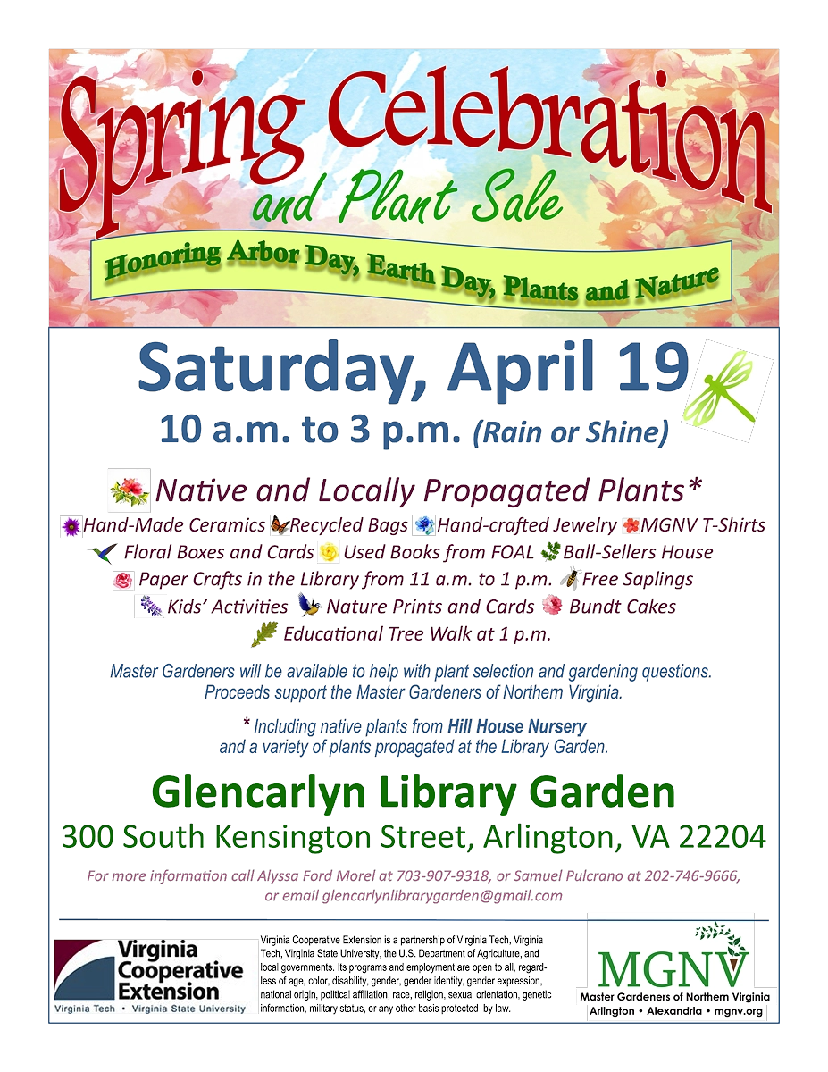 plant sale flyer