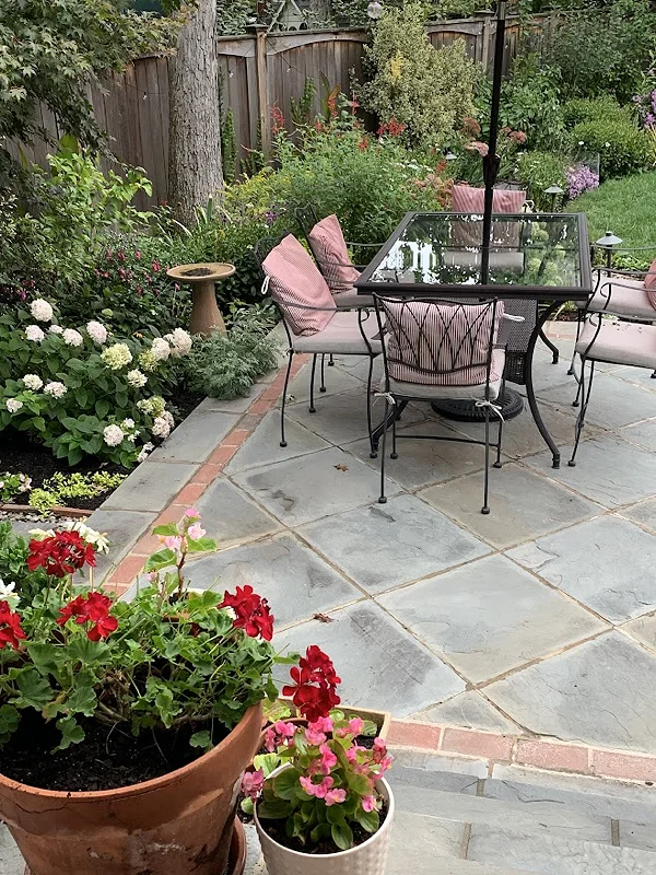 Cindy Robertson's home garden