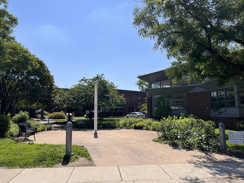 The Duncan Library Branch plaz