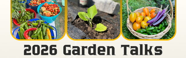 2026 Garden talks logo